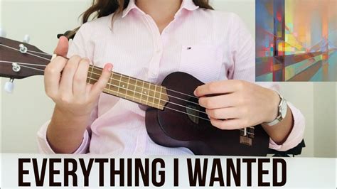 Billie Eilish Everything I Wanted Easy Ukulele Tutorial Youtube