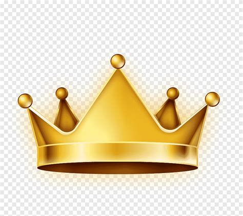 Gold Crown Vector Png