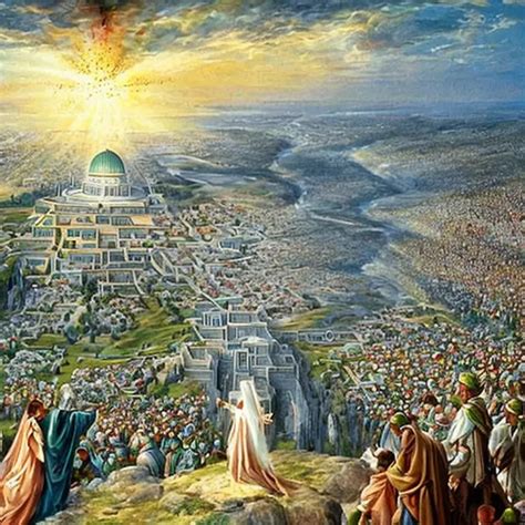 Draw Highly Detailed New Jerusalem And I Saw The H Openart