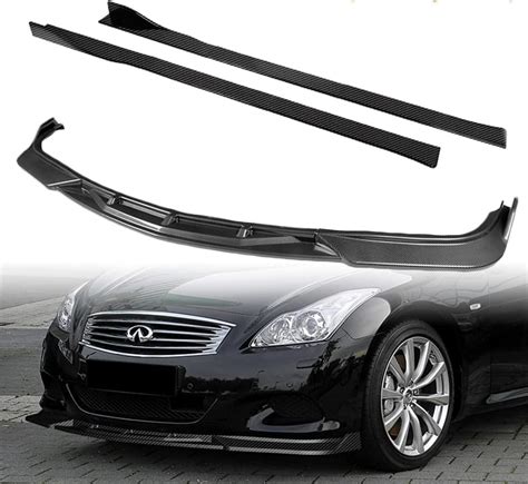 Q1 Tech 9 Piece Front Bumper Lip And Side Skirt Extensions