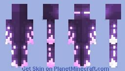 Powerful Glowing Enderman Minecraft Skin