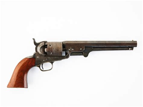 SLAGLÅSREVOLVER amerikansk Colt 1851 Navy nr 44358 kaliber 36