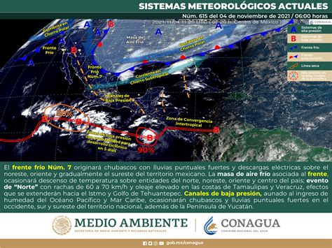 Clima para Cancún y el resto de Q Roo este 4 de noviembre del 2021