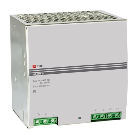 Блок питания 24В DRP-240W-24 EKF PROxima купить в Хабаровске