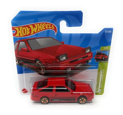 Hot Wheels Toyota Ae Sprinter Trueno Hw Hatchbacks Carta Corta Eur