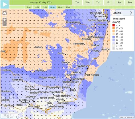 Bureau of Meteorology, New South Wales on Twitter: "Winter is on the way with windy conditions ...