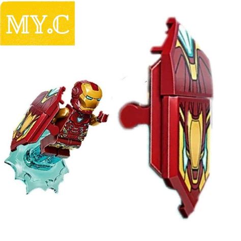 Mark 85 Nano Shield Iron Man Endgame Lego 76192 Minifigure | Shopee ...