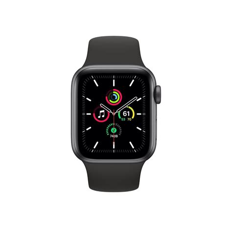 Apple Watch Se Gps Cellular 40mm Space Gray Aluminium Case With Black