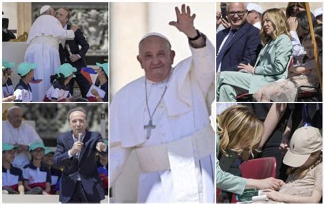 Benigni Show In Piazza San Pietro Per La Giornata Mondiale Dei Bambini