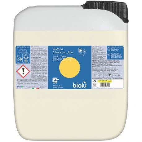 Detergent Ecologic Lichid Vrac Pentru Rufe Albe Si Colorate Lamaie 5L