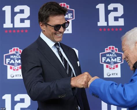 Tom Brady Is Inducted Into The Patriots Hall Of Fame On Star Studded