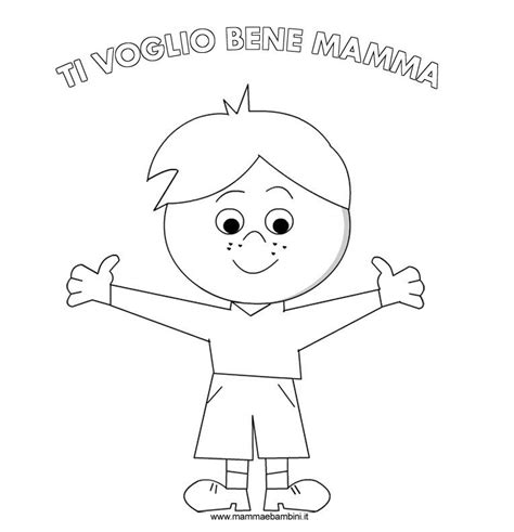 Disegni Da Colorare Per La Festa Della Mamma Mamma E Bambini