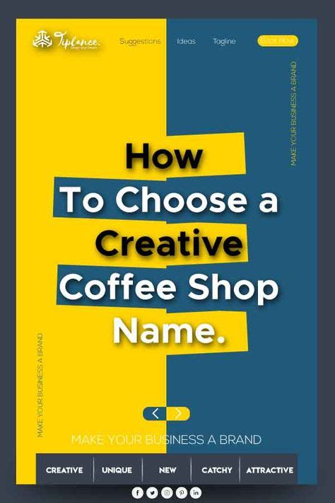 Coffee Shop Names And New Cafe Business Name Ideas Shop Name