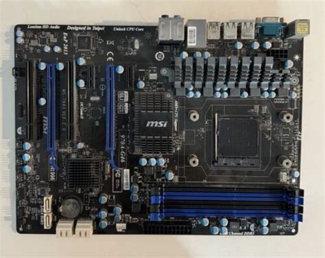 Msi A G Am Amd Fx Motherboard Atx Windows Ready Usb