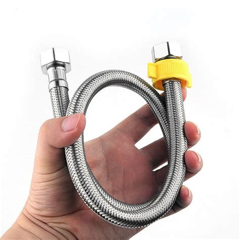 Stainless Steel Cold And Hot Braided Water Inlet Hose Toilet Water Heater Walmart
