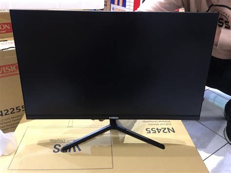 Nvision 23 8 Ips Panel 75hz Led Monitor Narrow Bezel Fhd Vga Hdmi