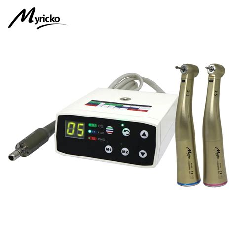 Dental Brushless El Trica Led Micromotor Spray De Gua Interna