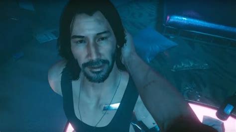 Cyberpunk 2077 Players Want To Have Sex With Keanu But CDPR Wont Let