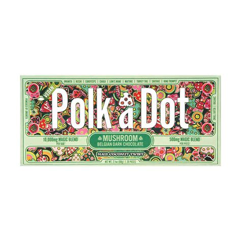 Polk A Dot X Urb Mushroom Chocolate Bar Mg Delta Resellers