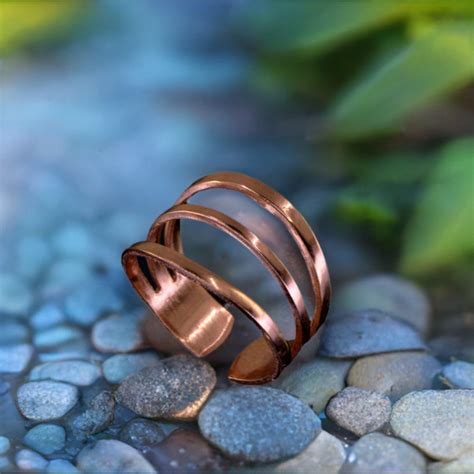 Women Copper Rings - Etsy