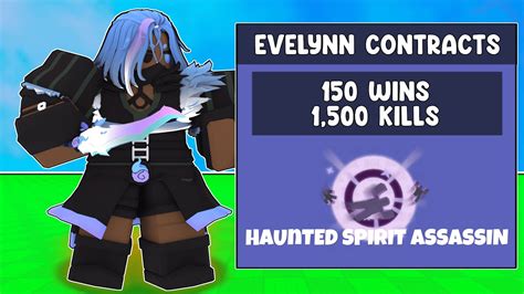 So They ADDED EVEVLYNN KIT CONTRACT In Roblox Bedwars YouTube