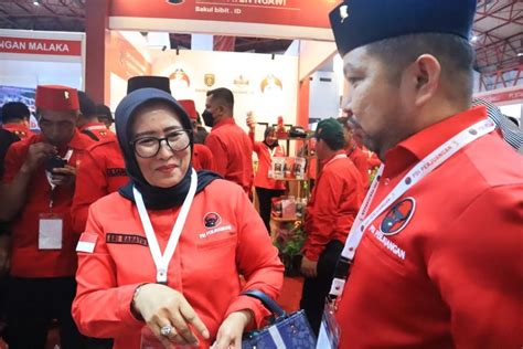 STAND EXPO 2023 PDI PERJUANGAN RAMAI DISERBU PENGUNJUNG PDI