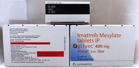 400mg Imatinib Mesylate Tablet IP For Clinical At Rs 1906 Box In Nagpur