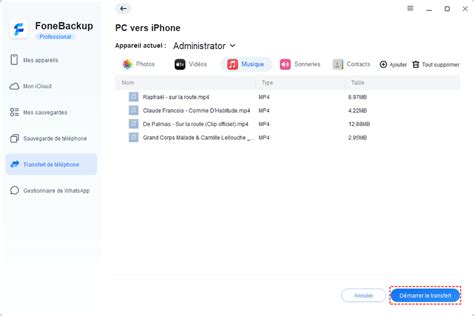 4 Façons Comment transférer musique du PC Windows vers iPhone