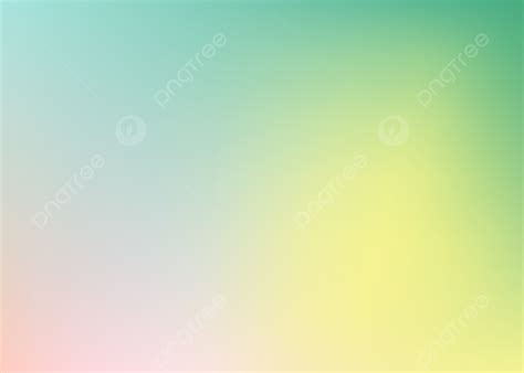 Yellow Green Blue And Pink Four Color Spring Gradient Color Simple ...