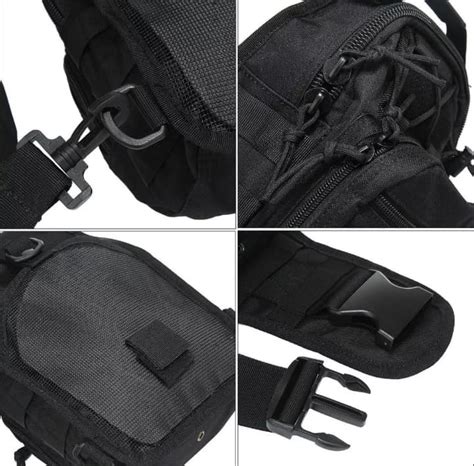 Pechera T Ctica Mariconera Bolso Militar Veta