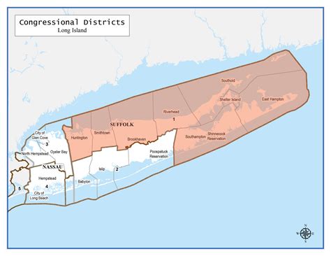 Revised East End Congressional District Includes Huntington