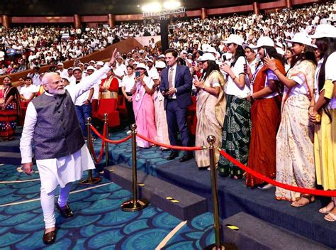 Prime Minister Narendra Modi inaugurates the G20 University Connect Finale