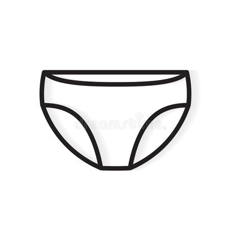 Panties Underwear Icon Stock Vector Illustration Of Black 157495510