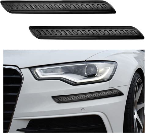 Amazon Suvnie Pcs Car Bumper Anti Scratch Strips Front And Rear