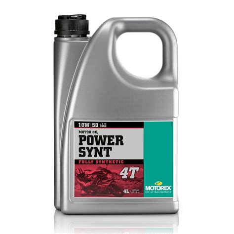 Motorex Power Synt 4T Fully Synthetic Pro Performance JASO MA2 10w 50