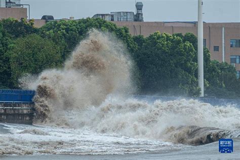 当“梅花”遇上八月十八 钱塘江风雨之中迎来大潮 搜狐大视野 搜狐新闻