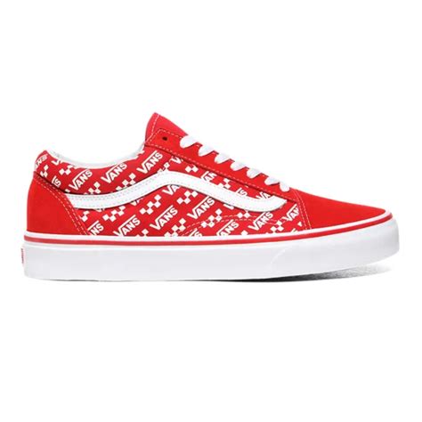 Red Vans Shoes Logo