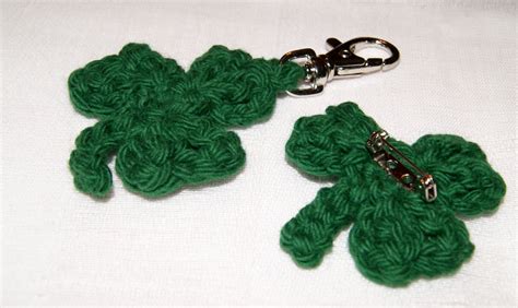 free crochet shamrock pattern | Stitch4eveR