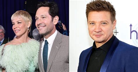 Paul Rudd Evangeline Lily Share Updates On Jeremy Renner Popstar