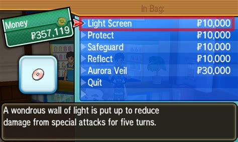 How To Get Tm16 Light Screen In Pokémon Usum Guide Strats