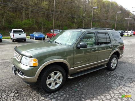 Estate Green Metallic 2004 Ford Explorer Eddie Bauer 4x4 Exterior Photo 48463530