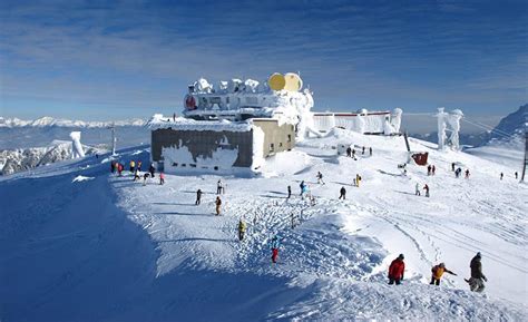 Skiing in Low Tatras in Slovakia