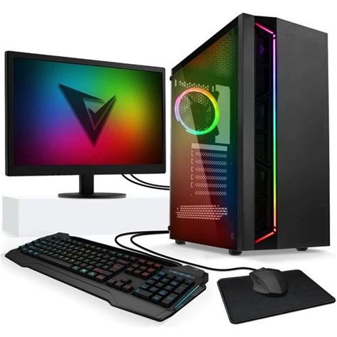 Vibox A 28 PC Gamer avec un Jeux Gratuit Win 10 WiFi 22 Écran 4