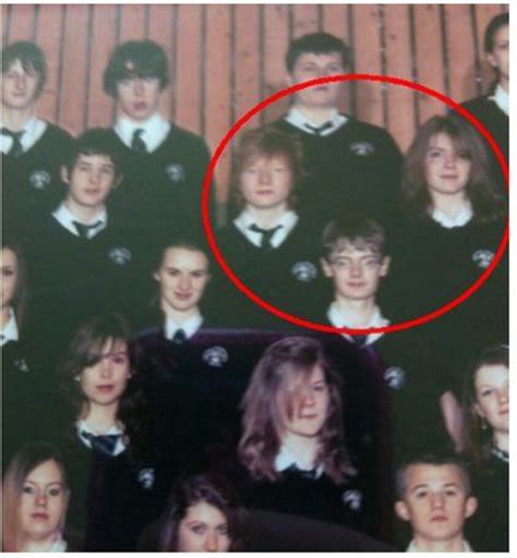 THIS IS SO UNREAL,ED SHEERAN SCHOOL PHOTO.