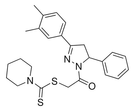 Dimethylphenyl Phenyl Dihydro H Pyrazol Yl