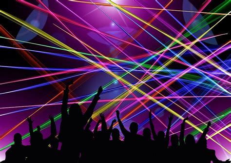Disco Laser Rays - Free image on Pixabay