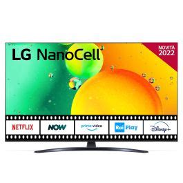 Lg Nanocell Nano Qa K Ultra Hd Smart Tv Wi Fi Blu Cenere