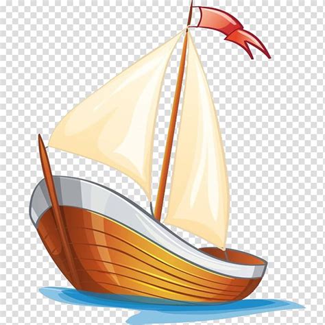 Sailing Ship Set Sail Transparent Background Png Clipart Hiclipart