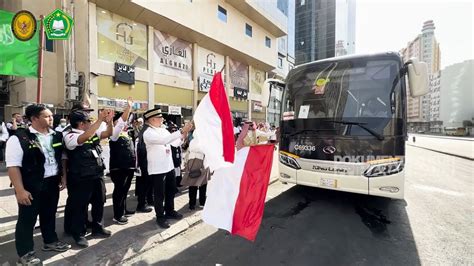 Pelepasan Kepulangan Perdana Jemaah Haji Indonesia Oleh Amirul Hajj Dan