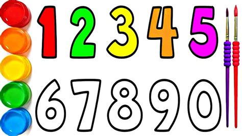 Counting Numbers For Kids 1 70 Counting In English Learn Numbers 1